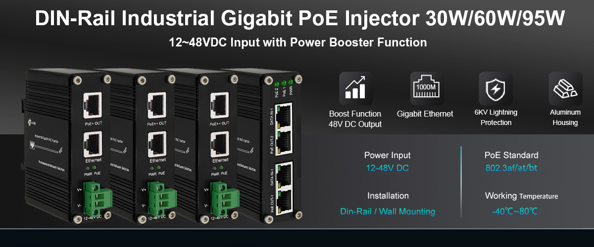 جودة مفتاح PoE الصناعي مصنع