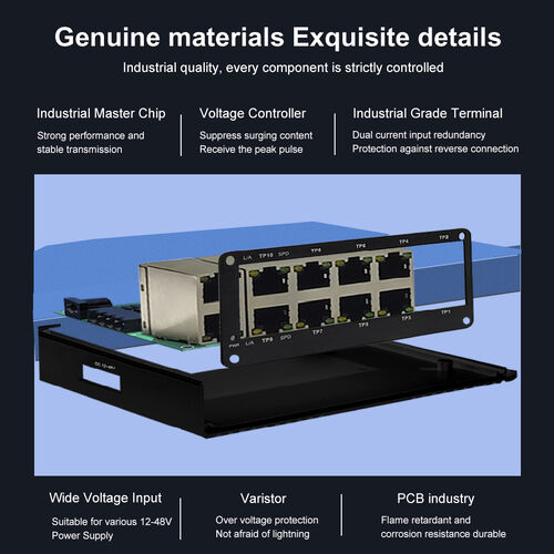 Latest company news about معيار جديد للاتصال الصناعي | إي-لينك الصين تطلق مفتاحًا صناعيًا مدمجًا جيجابت بـ 10 منافذ