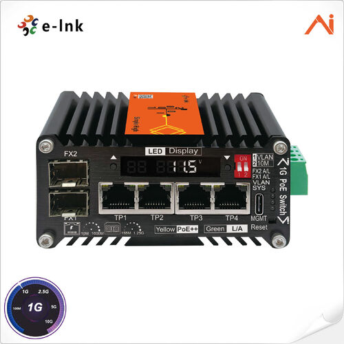Latest company news about إلكترونية يطلق LNK-AIMC204G مصغرة الصناعية الذكية الذكية إدارة PoE++ المفتاحات مع تعزيز الجهد