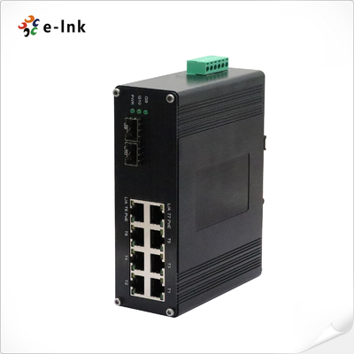 8-الميناء الصناعي 10/100/1000M/2.5G 802.3at PoE + 2-الميناء 1.25G/2.5G/10G SFP+ Ethernet Switch