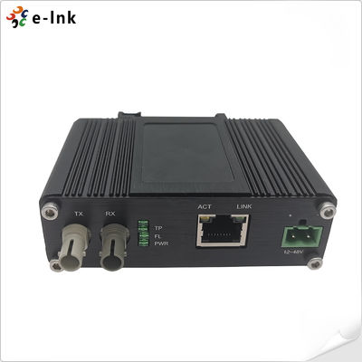 Mini Industrial 10BASE-T إلى 10BASE-FL Ethernet Media Converter
