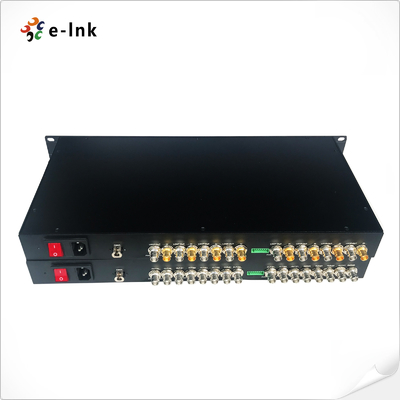 1U SD / HD / 3G-SDI 8-Channel قابل للتركيب على الرف