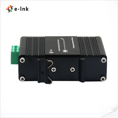 محول الوسائط PoE++ الصناعي المصغّر من منفذ واحد 100/1000X SFP إلى منفذ واحد 10/100/1000T