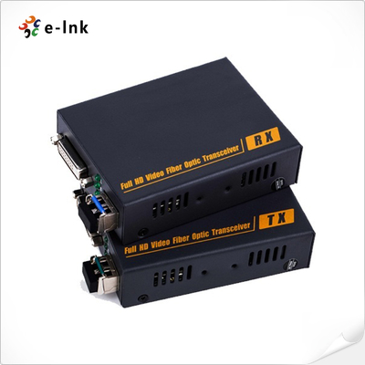 1080P DVI-D Fiber Optic Extender (موسع الألياف الضوئية)