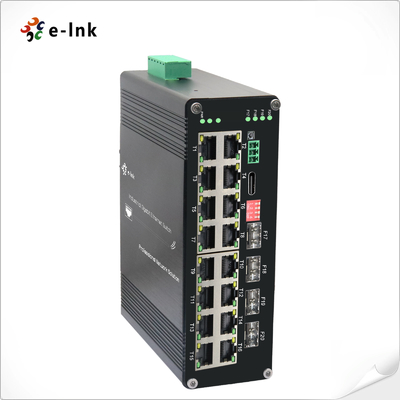 الصناعية L2 + 16-البوابة 10/100/1000T + 4-البوابة 1000X SFP إدارة إثنترات التبديل