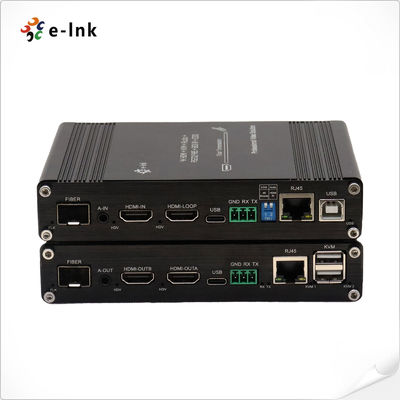 مزيد من الوظائف 4K 60Hz HDMI KVM Fiber Extender