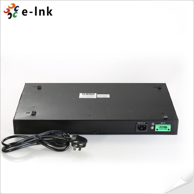 24 منفذًا 10/100/1000Base-T + 4x1000Bae-SFP مدير PoE Switch