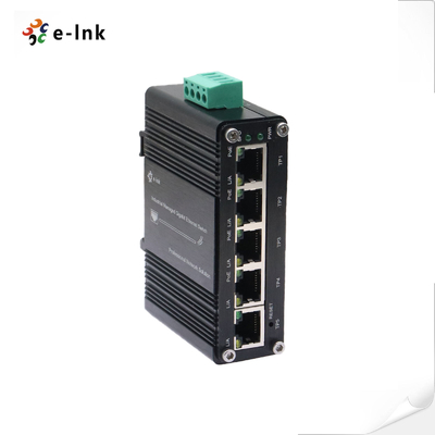 ميني الصناعية المدارة 4-البوابة 10/100/1000BASE-T 802.3at PoE + 1-البوابة 10/100/1000T Ethernet Switch