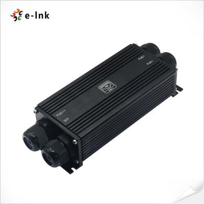 IP67 مضاد للماء الصناعي جيجابيت PoE الموسع (1 x مدخل 3 x مخرج)