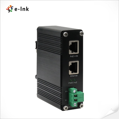الصناعية 10/100/1000Mbps 802.3bt PoE++ Splitter التيار الخارجي 24VDC