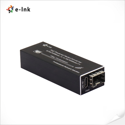 محول الوسائط Micro Mini 10/100 / 1000BASE-T إلى 100 / 1000BASE-X SFP
