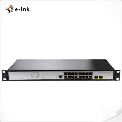 L2+ 16-Port 10/100/1000T + 2-Port 100/1000X SFP إدارة إثنترات التبديل