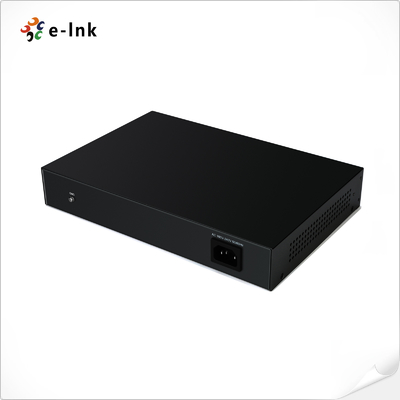 مُبدِّل إيثرنت مُدار بـ 8 منافذ 10/100/1000T 802.3at PoE + منفذي 100/1000 SFP