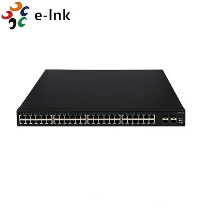 مُبدِّل إيثرنت جيجابت L3 مُدار بـ 48 منفذ 10/100/1000BASE-T + 4 منافذ 10G SFP+