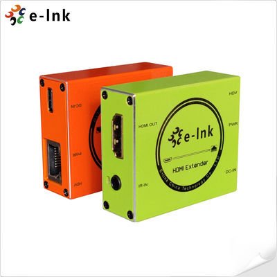 ميني HDMI عبر CAT5 / CAT6 Extender مع IR - 165ft (50m)