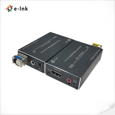 ميكرو ميني 4K HDMI Fiber Extender مع صوت خارجي