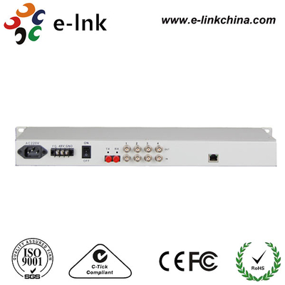4E1 + 1 فائبر PDH متعددة