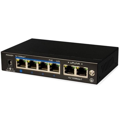 4-Port PoE + (250m) Switch