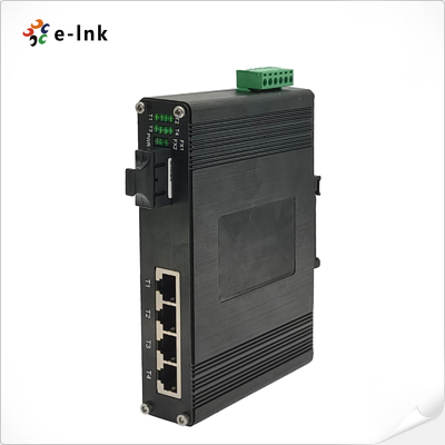 مفتاح إيثيرنت الصناعي ذو 4 منافذ 10/100/1000Base-T + 1-Port 1000BASE-X