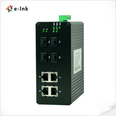4G + 4 SFP Gigabit Industrial Ethernet Switch (مفتاح إثنتر الصناعي 4G + 4 SFP)