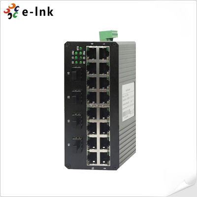 16-port 10/100Base-T + 4-port 1000Base SFP صناعية إثنتر سويتش
