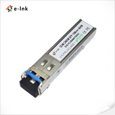 HD-SDI CWDM 1270~1610nm 40km فيديو رقمية SFP جهاز استقبال بصري (MSA)