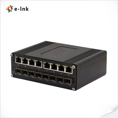 الصناعية L2 + 8-الميناء 10/100/1000T + 8-الميناء 1000X SFP إدارة تبديل إيثيرنت