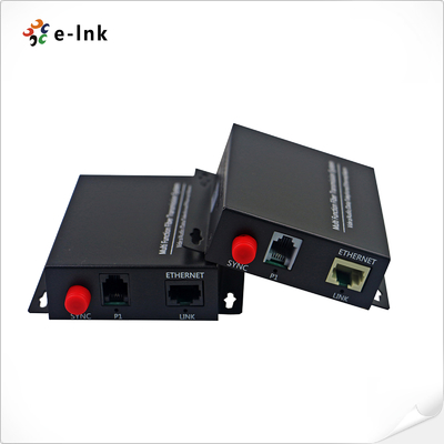 1Ch POTS ((FXO/FXS) الهاتف عبر Fiber Mux