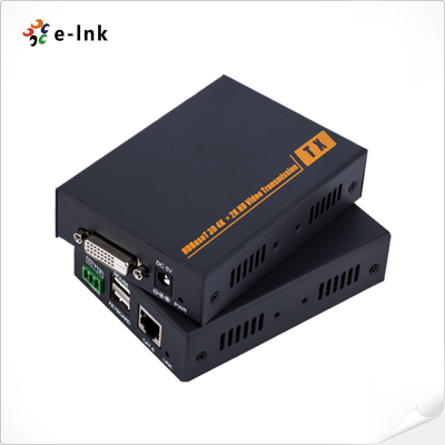 HD-BaseT DVI KVM Extender أكثر من 100m كابل Cat6/7 واحد دعم دقة فيديو تصل إلى 1920 * 1080P @ 60Hz و 4K * 2K