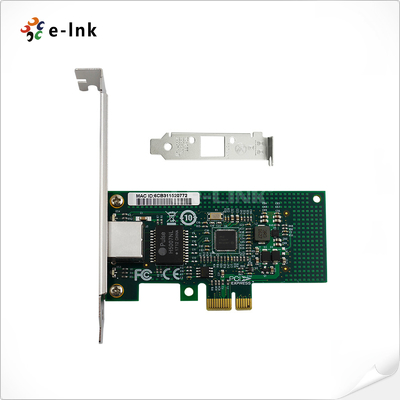 بطاقة شبكة PCI-Express 10/100/1000M Gigabit Copper Network Card (تستند إلى Intel I210)