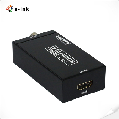 محول HDMI إلى 3G-SDI يدعم مسافة إخراج SDI تصل إلى 100 متر (3G-SDI) و 200 متر (HD-SDI) أو 300 متر (SD-SDI)