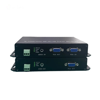 مكبر الألياف الضوئية USB VGA KVM