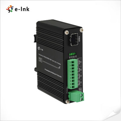 RS232 RS485 RS422 الصناعية الصافية الضوئية المودم محول 2Mbps 80km DMX512 DIN Rail
