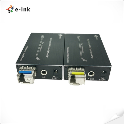 سعر المصنع 4K HDMI Fiber Extender مع الصوت الخارجي حتى 80km محول الفيديو
