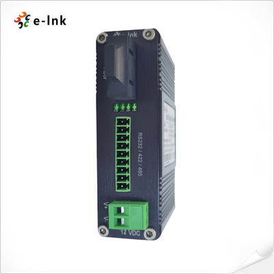 مودم الصناعي المتسلسل RS232 / RS485 / RS422 الألياف الضوئية SC SM 1310nm ، 20km